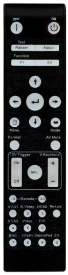 Optoma Remote - Eh500 Optoma Remote - Eh500
