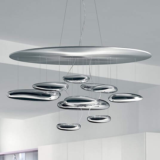 Mercury hengelampe LED 2700 K   Artemide   Stue   Design   Plast   Med flere lyskilder