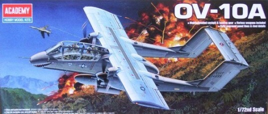Academy OV-10 Bronco Modellfly Byggesett 1:72
