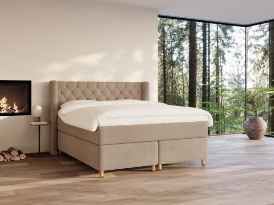 Nordic Dream Eira Fjord 180x200 Bouclé latte Nordic Dream Eira Fjord 180x200 Bouclé latte