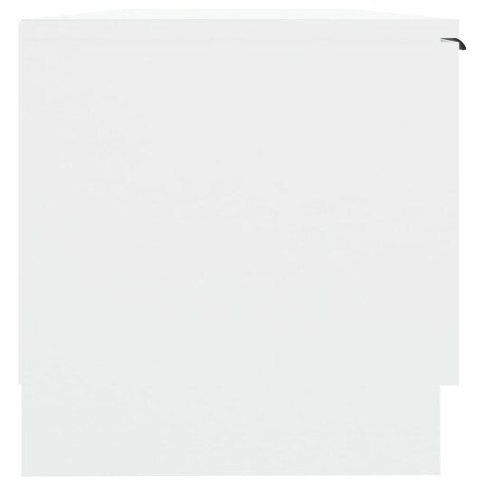 vidaXL TV-benk hvit 102x35x36,5 cm konstruert tre