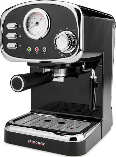 Gastroback Design Espresso Basic Espressomaskin 15 Bar Svart Gastroback Design Espresso Basic Espressomaskin 15 Bar Svart