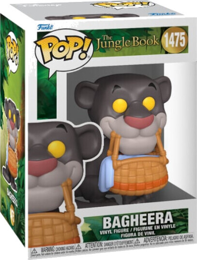 Funko! POP - Vinyl The Jungle Book - Bagheera w/basket 80786 Funko! POP - Vinyl The Jungle Book - Bagheera w/basket 80786