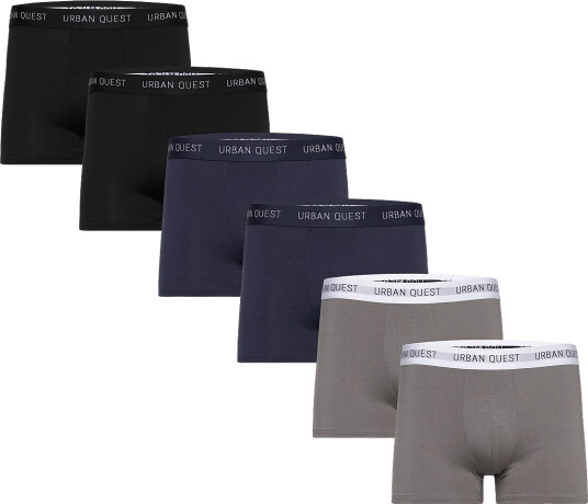 URBAN QUEST | 6 Pack Men Bamboo Tights | XXL
