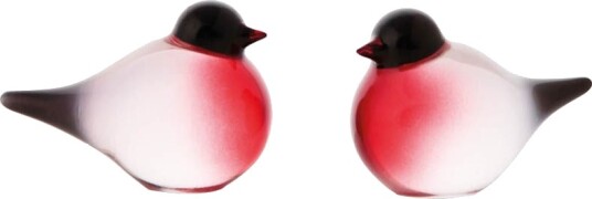 Hadeland Glassverk Dompap Glassfigur 6 cm 2 pk Hadeland Glassverk Dompap Glassfigur 6 cm 2 pk
