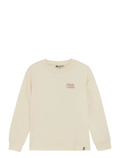 Daily 7 T-Shirt Longsleeve Artwork - Cream - 104