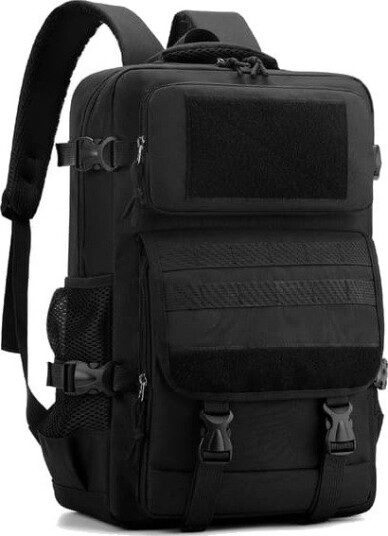 Militærryggsekk Vanntett taktisk 25L polstret militær arbeidsryggsekk med Molle system og flere lommer Army 3 dagers angrepssekk
