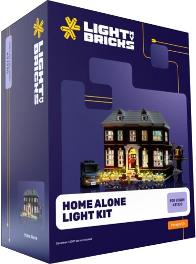 Light My Bricks Home Alone lyssett
