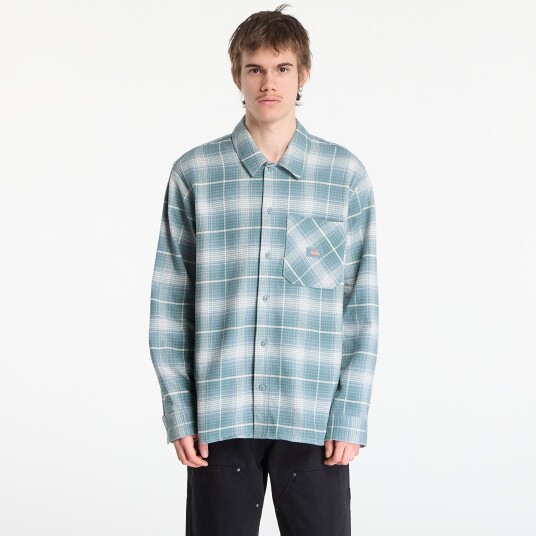 Dickies Forest Check Shirt   Green   M