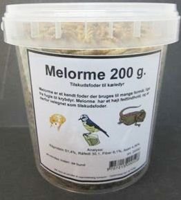 Akudim Tørkede Melormer 200G Akudim Tørkede Melormer 200G