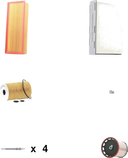 Servicepakke RIDEX 4682P11101
