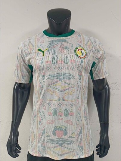2026 Senegal Hjemme Spiller Fotball T-skjorte S-3XL