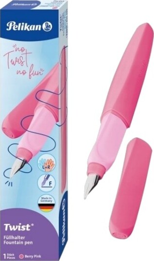 Pelikan 300010120, Rosa, Fyllesystem Med Patron, Ambidekstriøs, Blister, 1 Stykker, Tyskland Pelikan 300010120, Rosa, Fyllesystem Med Patron, Ambidekstriøs, Blister, 1 Stykker, Tyskland