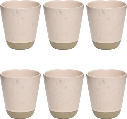 Aida Raw Nordic Nude Double Wall Mug 6 Stk 25 Cl Beige Aida Raw Nordic Nude Double Wall Mug 6 Stk 25 Cl Beige