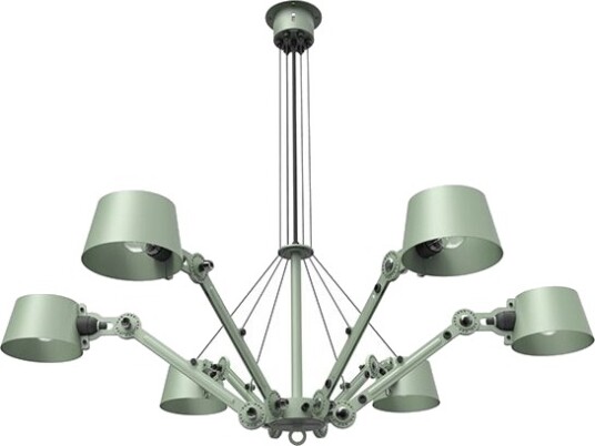Tonone Bolt Taklampe 6 armet Flux Grønn Tonone Bolt Taklampe 6 armet Flux Grønn