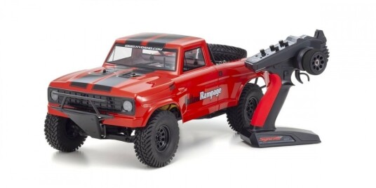 Kyosho 34363T1B Outlaw Rampage Pro 1:10 RC EP Readyset - T1 Red Kyosho 34363T1B Outlaw Rampage Pro 1:10 RC EP Readyset - T1 Red