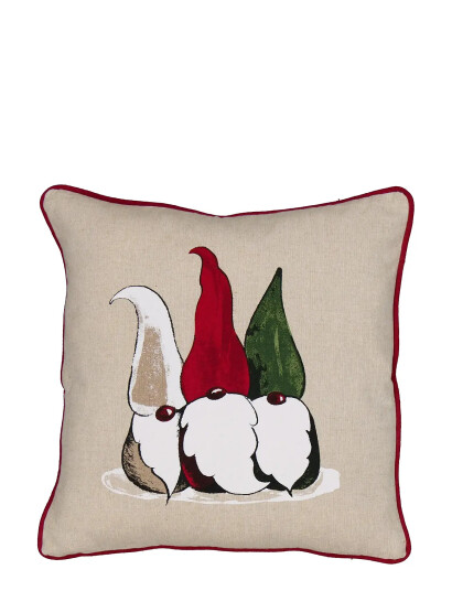 Noble House Cushion X-Mas Grs - Beige - 45X45CM