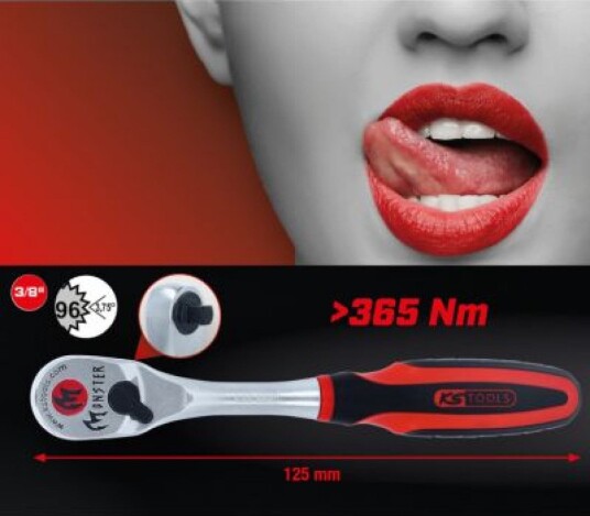 KS TOOLS 935.3890 Reversibel skralle