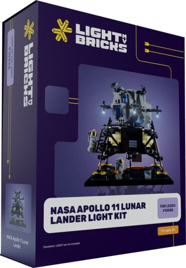 Light My Bricks Apollo 11 Lunar Lander lyssett