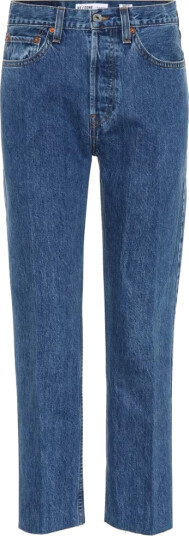 Re/Done Dame Jeans Blå W26, Re/Done Dame Jeans Blå W26,