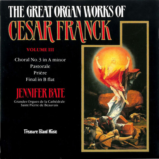 Jennifer Bate Great Organ Works Cesar Franck CD