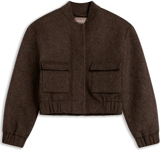 ella&il Emika Jacket   DARK BROWN   S