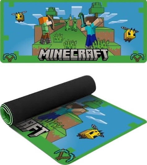Minecraft Stor Musematte 80x35cm Minecraft Stor Musematte 80x35cm