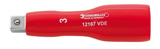 Stahlwille 12167 Vde-10, Enkel Enhet, Nøkkelendemontering, Stål, Kromfarget, 10 Mm, 258 Mm