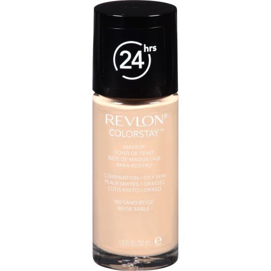 Revlon Colorstay Foundation 30ml kombinert/fet hud Sand Beige med SPF