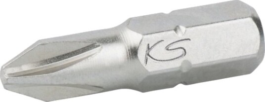 Ks Tools 911.2396, Philips, Nickel, Din 3126, Iso 1173 - C 6,3, 25 Mm, 5 G, 25,4 / 4 Mm (1 / 4")