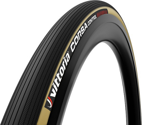 Vittoria Corsa Control 700x25c Lukkede Ringer Svart/Brun Vittoria Corsa Control 700x25c Lukkede Ringer Svart/Brun