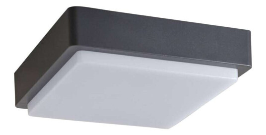 Lindby Utendørs LED-taklampe Nermin, IP65 kantet Lindby Utendørs LED-taklampe Nermin, IP65 kantet