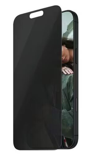 PanzerGlass Privacy Skjermbeskytter for iPhone 16 Pro - Ultrabred Passform