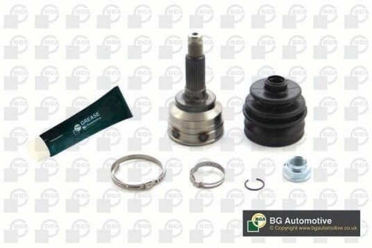 Bga Drivknute drivaksel BGA CV3609A Bga Drivknute drivaksel BGA CV3609A