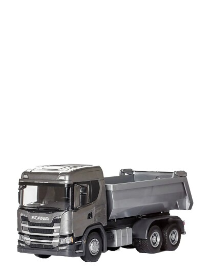Emek Scania Nr Tipplastbil Grå Silver