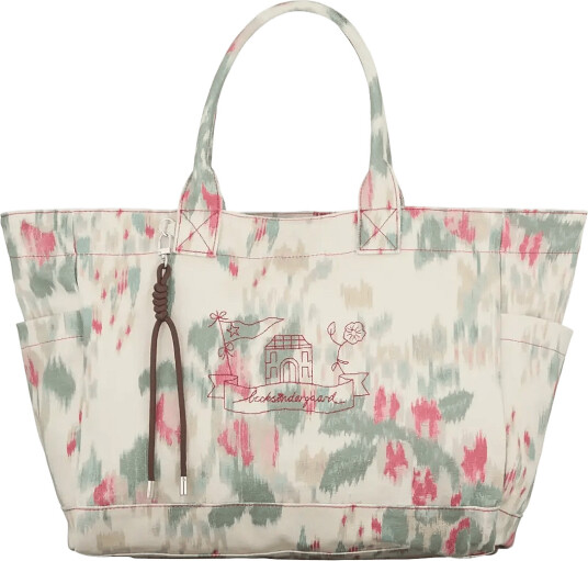 Becksöndergaard Tapelia Canvas Cecilia Bag   Cream   38X 31CM