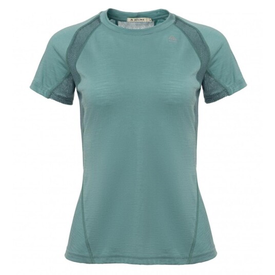 Aclima  Lightwool Sports T-Shirt W´S Dame 363 Oil Blue / North Atlantic L