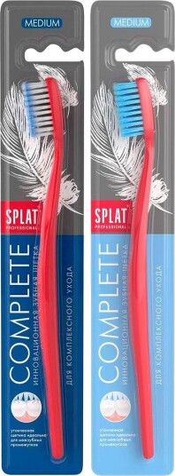 SPLAT Tannbørste Complete Medium