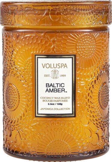 Voluspa Baltic Amber Small Jar Candle 50H