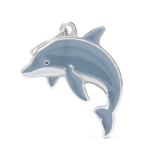 Myfamily Delfin Hundehalsbånd med Wild ID Tag Myfamily Delfin Hundehalsbånd med Wild ID Tag