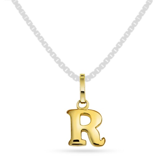 Pan Jewelry, Anheng i 585 gult gull bokstav R Pan Jewelry, Anheng i 585 gult gull bokstav R