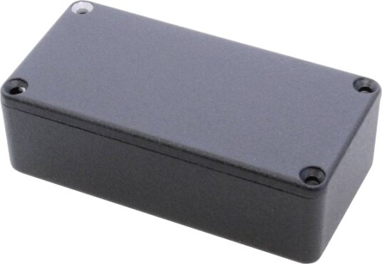Hammond Electronics 1590G2bk Universalkabinett 100 X 50 X 31 Støpt Aluminium Sort 1 Stk.