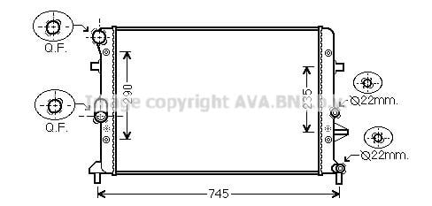 Radiator AVA Clever Choice VNA2289 Radiator AVA Clever Choice VNA2289