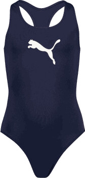 Puma Swim Girls Racerback Swimsuit badedrakt junior Blue 164