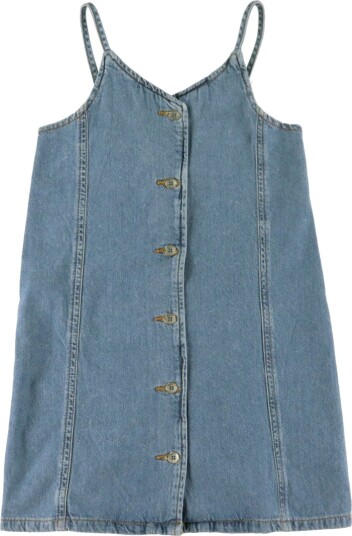 Roxy Kjole Denim Strålende himmel Surf Vask Roxy 10 år 140 Kjole Blå