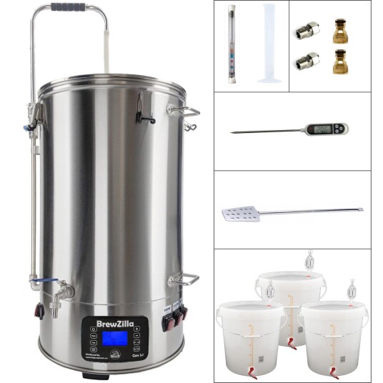 BrewZilla 65 Gen 3 Startpakke Det du trenger for å komme i gang
