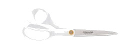Fiskars F061200487, Rett kutt, Single/enkelt, Rustfritt stål, Hvit, Rustfritt stål, Kontor saks, Høyrehendt Fiskars F061200487, Rett kutt, Single/enkelt, Rustfritt stål, Hvit, Rustfritt stål, Kontor saks, Høyrehendt