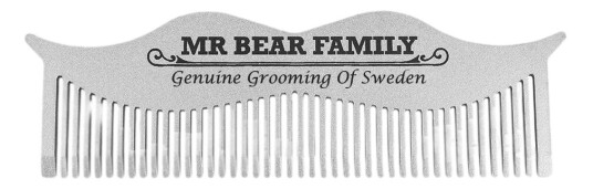 Mr Bear Family bartekam i rustfritt stål Mr Bear Family bartekam i rustfritt stål
