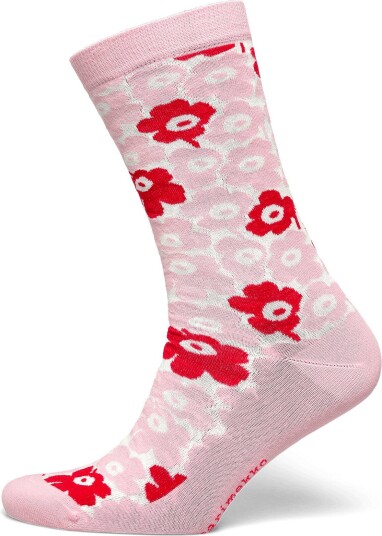 Marimekko Linjaus Pikkuinen Unikko LIGHT PINK OFF WHITE RED 43 46