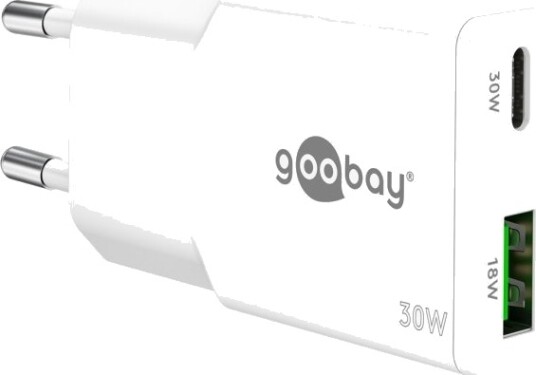 Goobay Dual, Innendørs, Ac, 20 V, Hvit Goobay Dual, Innendørs, Ac, 20 V, Hvit